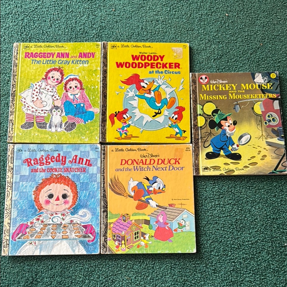 Vintage (70s-80s) Little Golden Bools Lot